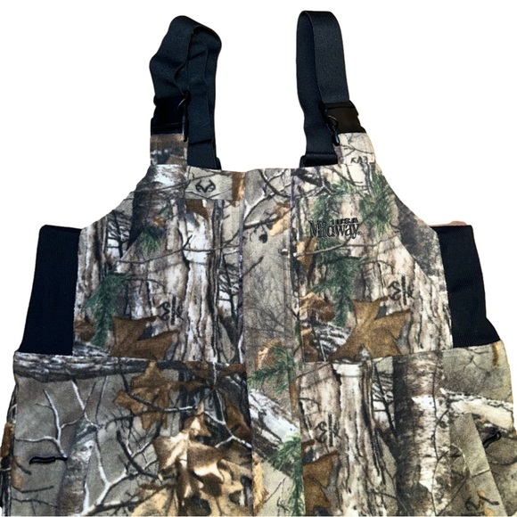 MidwayUSA Men's discontinued Hunter's Creek Bibs Realtree EDGE size Large✨ - Picture 3 of 11